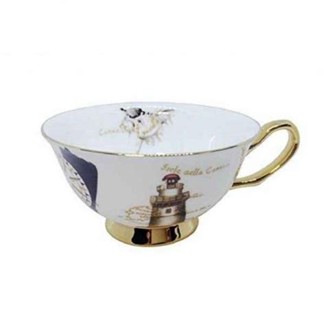 Bone China Nautical Design Tea Cup Saucer Set At Best Price In Jamnagar