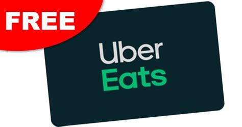 FREE Uber Eats EGift Cards