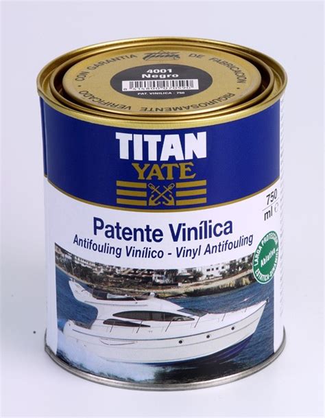 Patente Vinilica Ablativa Titan Yate Anti Incrustante