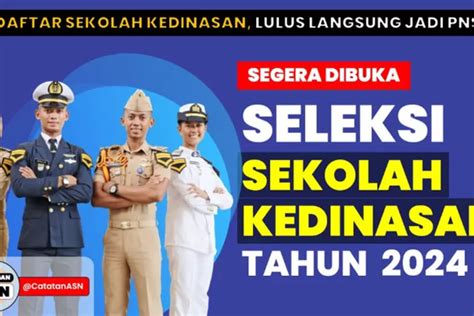 Seleksi CASN Sekolah Kedinasan Tahun 2024 Telah Resmi Dibuka Cek Alur