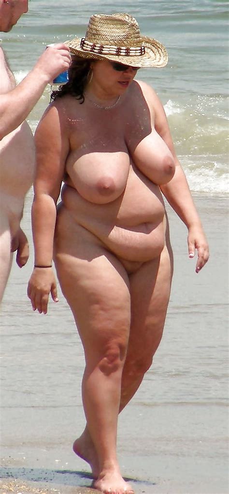 Older Mature Topless Beach