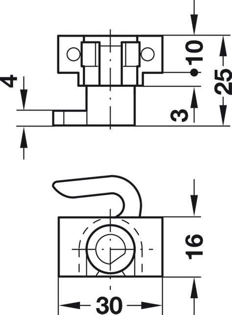 Drehstangen Fallenschloss PZ 60 Dornmaß 40 mm im Häfele Österreich Shop