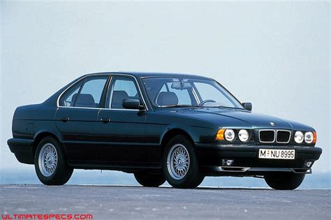 Fiche Technique Bmw E34 5 Series 525 Tds