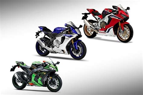 Pertarungan Sport Fairing Kelas Berat Kawasaki Ninja Zx 10r Vs Yamaha R1 Vs Honda Cbr1000rr