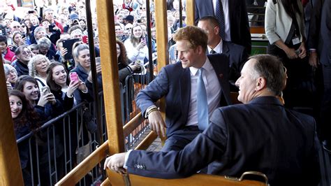 Prince Harry Tells Christchurch Crowds Gingers Rule ITV News