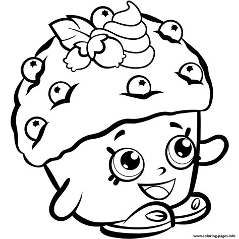 Shopkins Coloring Pages Cupcake Queen at GetColorings.com | Free ...