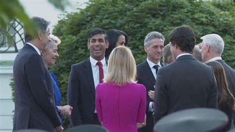 NATO summit: World leaders take photo together after informal dinner in ...