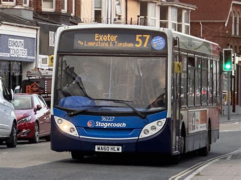 Stagecoach South West Wa Hlw Is Seen In Exet Flickr