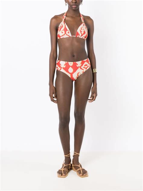 Lenny Niemeyer Bikini Bottom Turquia Rojo FARFETCH MX