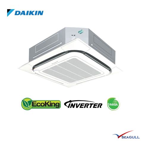 Daikin Round Flow Inverter Single Split Ceiling Cassette R410a Ecoking