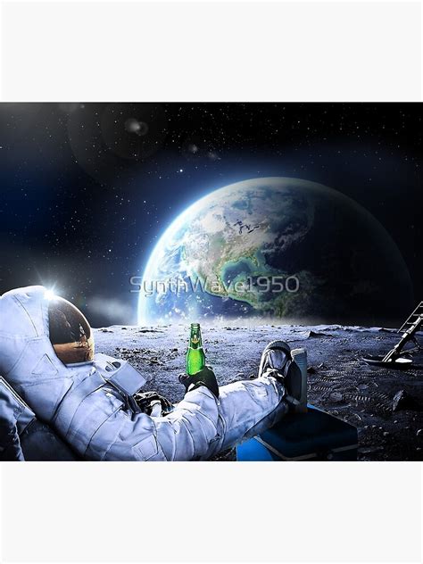 Astronaut Drinking Beer - Serunen