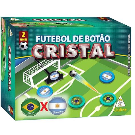 Futebol De Botão Cristal Brasil e Argentina 0382 Lojas França