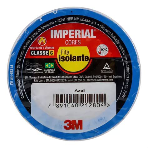 Cinta Aislante Azul Imperial De M Mm X M Mercadolibre