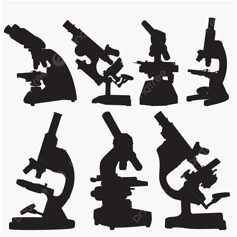 Microscope Silhouette