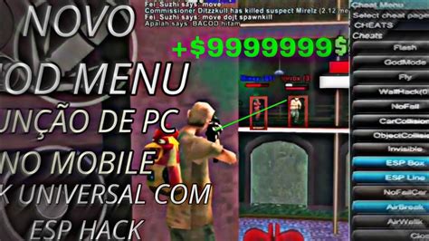 TUTORIAL DE COMO ABAIXA O NOVO MOD MENU COMPLETO DE PC PRA SAMP