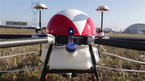 D Monstration Du Drone Pulv Risateur Sur Vigne De La Soci T Aero