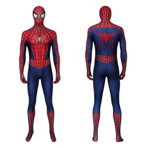 Peter Parker Cosplay Costumes D Damaged Classic Suit Zentai Jumpsuit