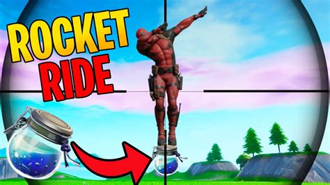 INSANE NEW SHIELD POTION ROCKET RIDE TRICK Fornite Funniest Fails And