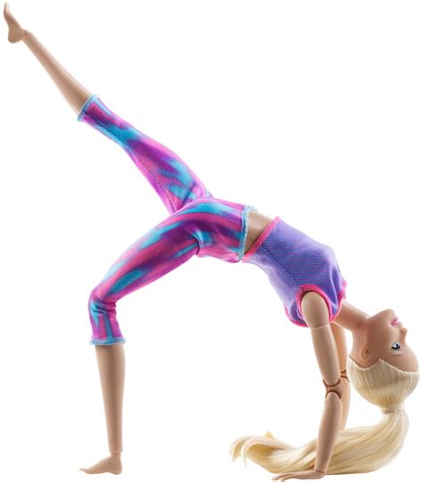 Barbie Lalka Gimnastyczka Made To Move Fitness Joga Lalki