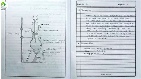 12th Chemistry Practical Notebook 2024 प्रैक्टिकल की कॉपी कैसे लिखे By Md Ezaz Hasan Youtube