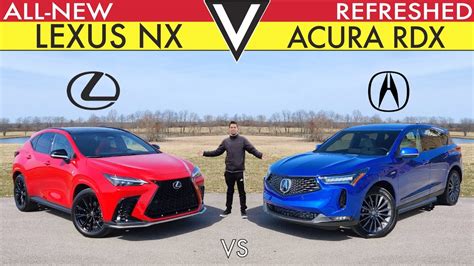 Luxury Showdown 2022 Lexus Nx 350 Vs 2022 Acura Rdx Comparison Youtube