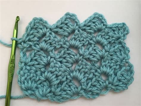 How To Crochet Shell Stitch