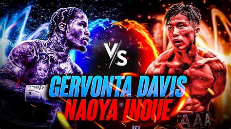 Naoya Inoue Vs Gervonta Tank Davis Future Super Fight Pound For