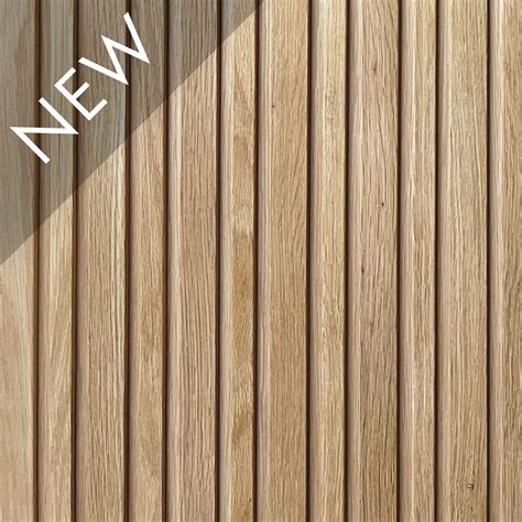 Low Profile Mixed Slat Wood Wall Panel Urban Evolutions