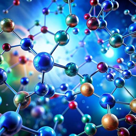 Molecules background Different 3D molecules chemistry and science ...