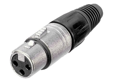 Neutrik NC3FX XLR 3pol Stecker female günstig kaufen bei Huss Licht Ton