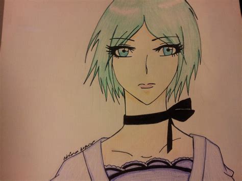 Anime girl teal hair blue eyes by AnimeAngel200923 on DeviantArt