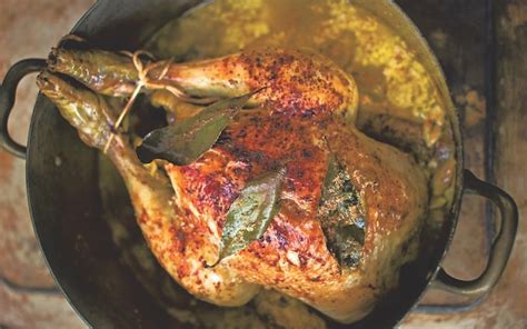 Chicken Pot Roasted In Milk Bay And Nutmeg Recipe