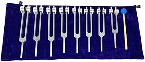 Chakra Tuning Forks Set For Healing Chakra Soul Purpose Weighted