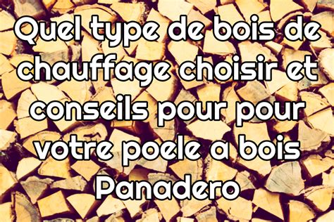 Quel Type De Bois De Chauffage Choisir Et Conseils Pour Pour Votre