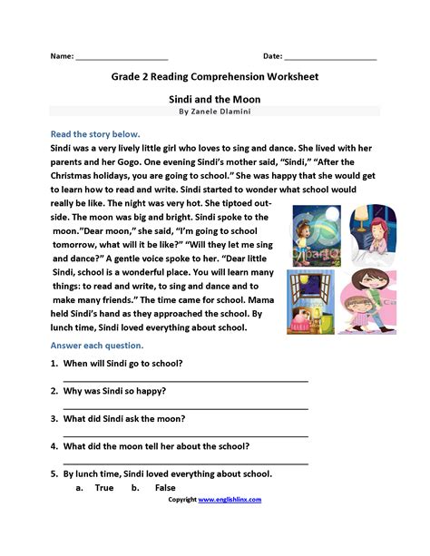 grade reading worksheets improve fluency  vocabulary