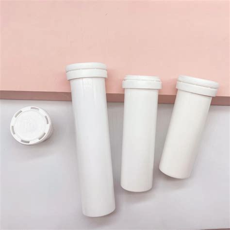 Size Customized Medicine Effervescent Pill Tablet Tubes Bottle With