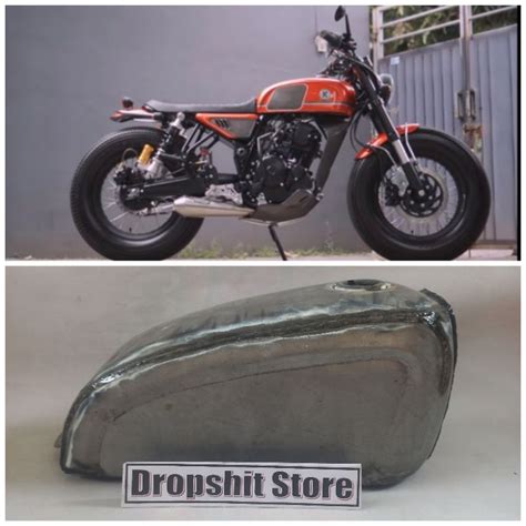 Jual Tangki Custom Bahan Japstyle Mentah Tengki Triumph Tengki Custom