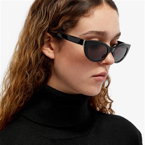 Saint Laurent Sl M115 Sunglasses Black End