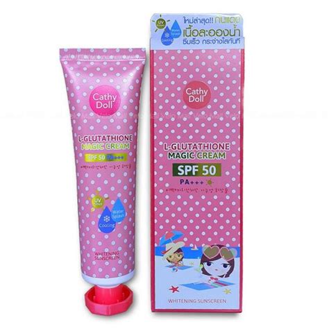 Cathy Doll L Glutathione Magic Cream Spf No Whitening Sunscreen By