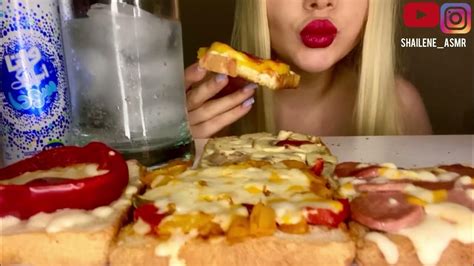 [mukbang Asmr] تو هوای گرم تابستون نوشابه با یخ🍕 Asmr Mukbang Eatingshow موکبانگ Pizza