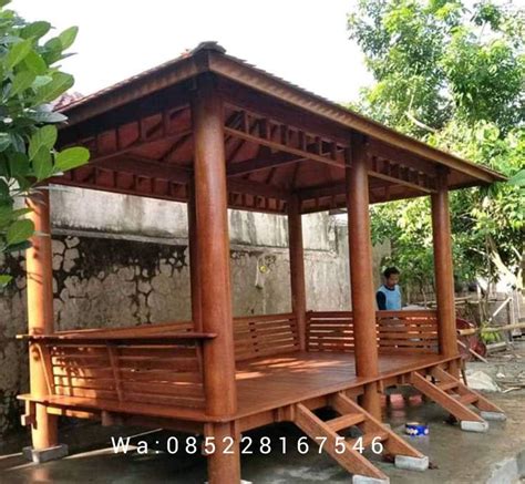 Gazebo 3m X 4m Kayu Kelapa