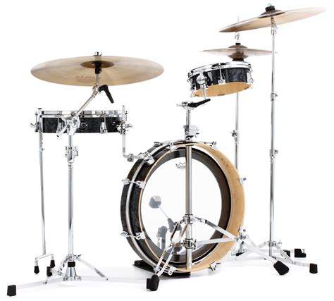 Dw Performance Series Low Pro 3 Piece Shell Pack Black Diamond Finishply Sweetwater