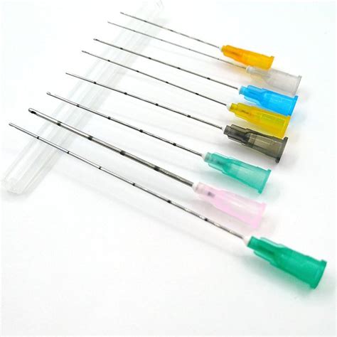 23G 100mm Blunt Cannula 22g 50mm Micro Cannula Needle For Hyaluronic