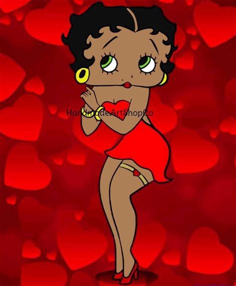 Betty Boop African Svg México