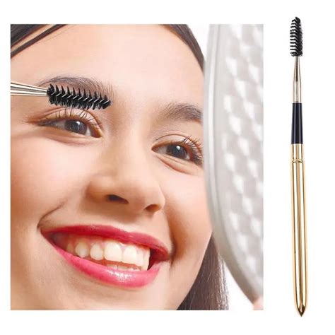 Eye Makeup Brush Eyelash Eyebrow Brush Mascara Spiral Wands Applicator ...