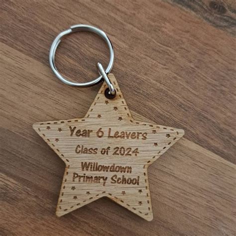 Year 6 Leavers Class Of 2024 School Leavers Keyring Sets Teacher Pupil T Whole Class