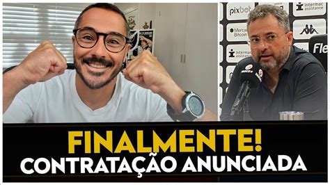 FINALMENTE VASCO ANUNCIA MAIS UMA CONTRATAÇÃO E MAIS 2 ATACANTES