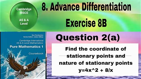 Find The Coordinate Of Stationary Points And Nature Of Stationary