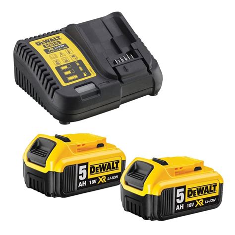 Starter Kit V X Ah Avec Chargeur Dewalt Dcb P