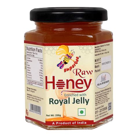 Raw Honey Enriched With Royal Jelly G Amazon In Grocery